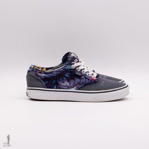 Vans Authentic Tropical Floral Pattern Women's Size 8.5